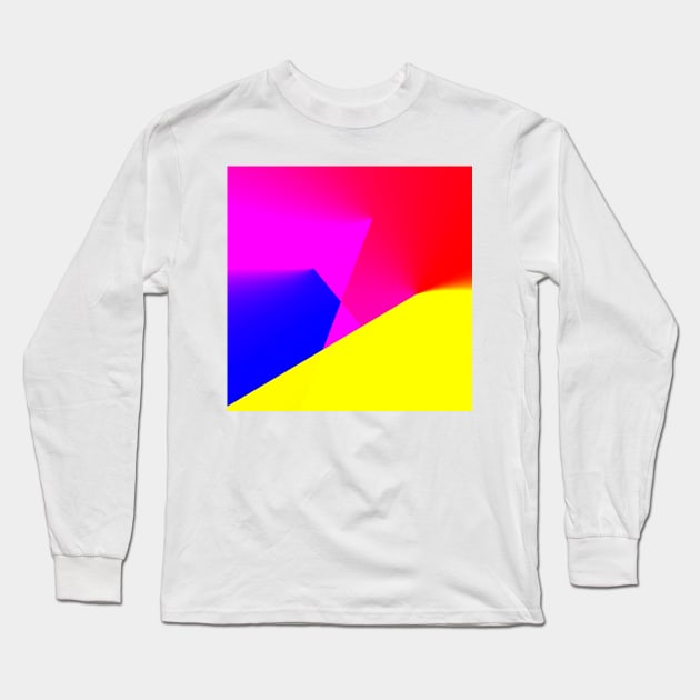 Colorful rainbow abstract art design Long Sleeve T-Shirt by Artistic_st